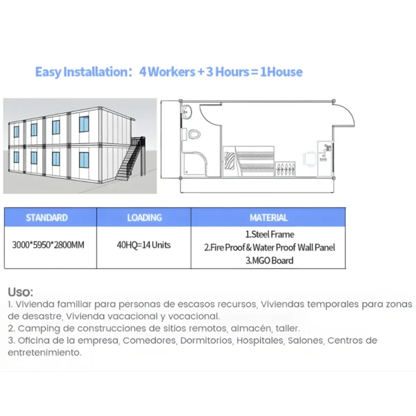 Modular Housing Unit 18m²