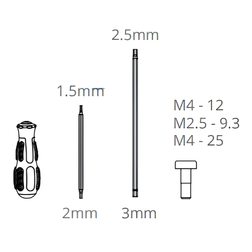 DJI Dock 3 Screws and Tools